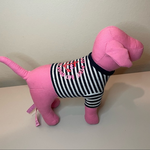 Victoria's Secret Accessories - VICTORIAS SECRET PINK NATION PLUSH STUFFED DOG
